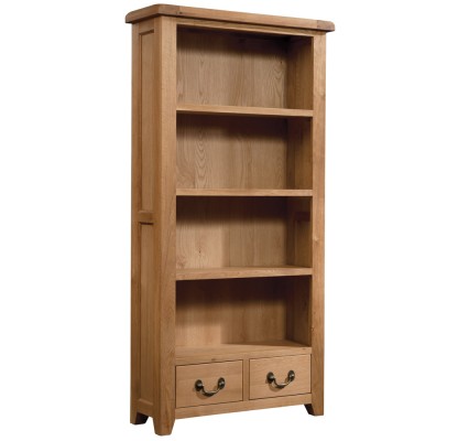 Somerset Oak Bookcase 900 X 1800